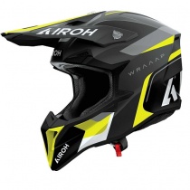 Шлем Airoh Wraaap Conquer Yellow Matt