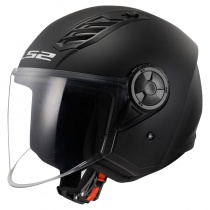 Шлем LS2 OF616 Airflow II Solid Black Matt