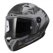 Шлем LS2 FF805 Thunder GP Aero Polar Black Matt