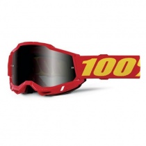 Мотоочки 100% Accuri 2 Sand Red/Yellow Dark Lens