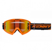 Мотоочки Kenny Racing Track+ Orange/Black Red Lens