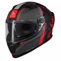 Шлем MT Braker SV Charm B5 Black/Red