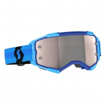 Мотоочки Scott Fury Blue/Black Silver Chrome Lens