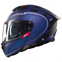 Шлем MT Atom 2 SV Destiny C7 Blue Matt