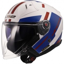 Шлем LS2 OF603 Infinity II Focus White/Blue/Red