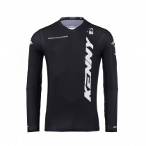 Мотоджерси Kenny Racing Performance Solid Black/White
