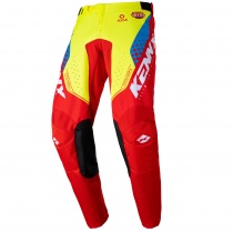 Мотоштаны Kenny Racing Track Focus Junior Red/Yellow/White