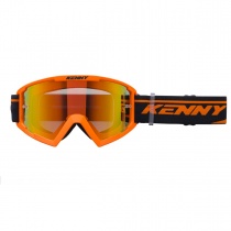 Мотоочки Kenny Racing Track+ Junior Orange/Black Red Lens
