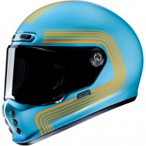 Шлем HJC V10 Foni MC27 Blue/Orange