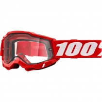 Мотоочки 100% Armatic Red Clear Lens