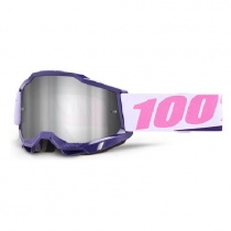 Мотоочки 100% Ride Accuri II Yumiko Purple/White Silver Mirror Lens