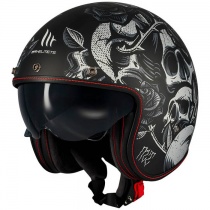 Шлем MT Le Mans 2 SV S Breakout B2 Black/Grey