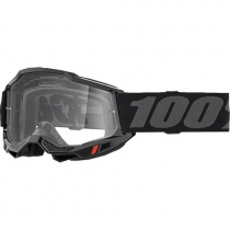Мотоочки 100% Accuri 2 OTG Black/Grey Clear Lens