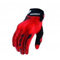 Мотоперчатки Kenny Racing D3O Titanium Red