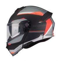 Шлем MT Genesis SV Raccoon B5 Black/Grey/Red