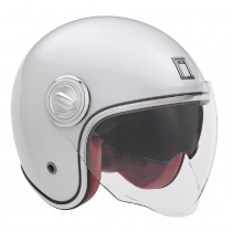 Шлем NOX Heritage Solid White