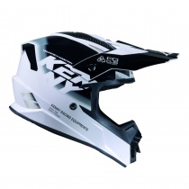 Шлем Kenny Racing Track Graphic Focus Black/White