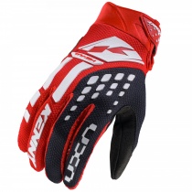 Мотоперчатки Kenny Racing Track Junior Black/White/Red
