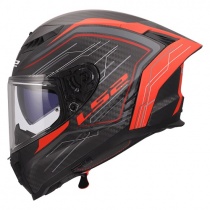 Шлем LS2 FF807 Dragon Subic Black/Red