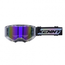 Мотоочки Kenny Racing Performance Evo 2 Silver/Black Mirror Lens