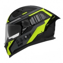 Шлем MT Braker SV Cockpit B13 Black/Grey/Yellow