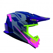 Шлем Kenny Racing Track Graphic Speed Junior Purple/Pink/Yellow