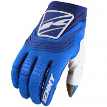 Мотоперчатки Kenny Racing Titanium Blue/White