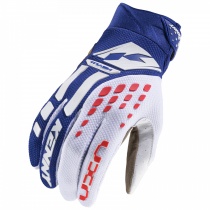 Мотоперчатки Kenny Racing Track Blue/White/Red