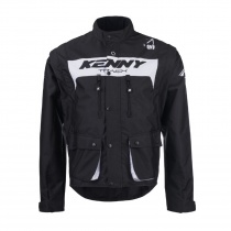 Мотокуртка Kenny Racing Track White/Black