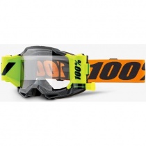 Мотоочки 100% Accuri 2 Forecast Orange Clear Lens Roll-Off
