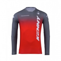 Мотоджерси Kenny Racing Performance Gradient Grey/Red/White