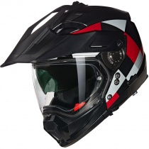 Шлем Nolan N70-2 X 06 Ruvido Black/Red