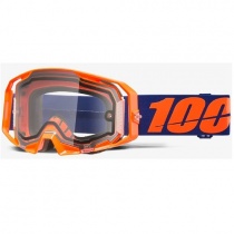 Мотоочки 100% Ride Armatic Enduro Neon Orange Dual Clear Lens
