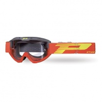 Мотоочки Progrip 3450 LS Riot Grey/Red Clear Lens