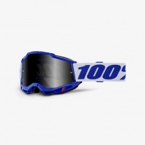 Мотоочки 100% Accuri 2 Enduro Blue/White Smoke Lens