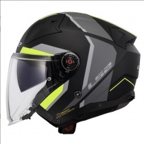 Шлем LS2 OF603 Infinity II Focus Black/Yellow