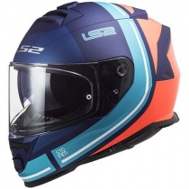 Шлем LS2 FF800 Storm Slant Blue/Orange