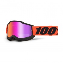 Мотоочки 100% Ride Accuri II Torc White/Blue/Yellow Silver Mirror Lens