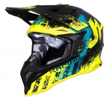 Шлем Just1 J39 Storm Blue/Yellow/Black