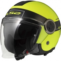 Шлем LS2 OF620 Classy Classic Black/Yellow