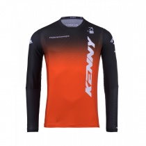 Мотоджерси Kenny Racing Performance Gradient Black/Orange/White