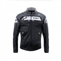 Мотокуртка Kenny Racing Softshell Grey/Black/White