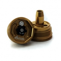 Пробки пера передней вилки Accel AFTC03 Gold