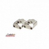 Проставки руля Accel BM-09 22/28 Silver h35