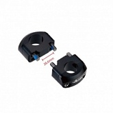 Проставки руля Accel BM-35 28/28 Black h20