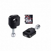 Кронштейны крепления руля Accel BM-36 28 Black h42 M10