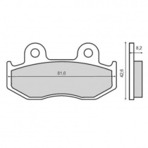 Колодки тормозные Brenta BR3190