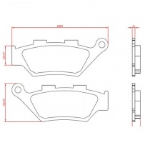 Колодки тормозные Brenta BR3224
