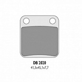 Колодки тормозные Delta DB2020OR-D