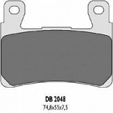 Колодки тормозные Delta DB2048RD-ER